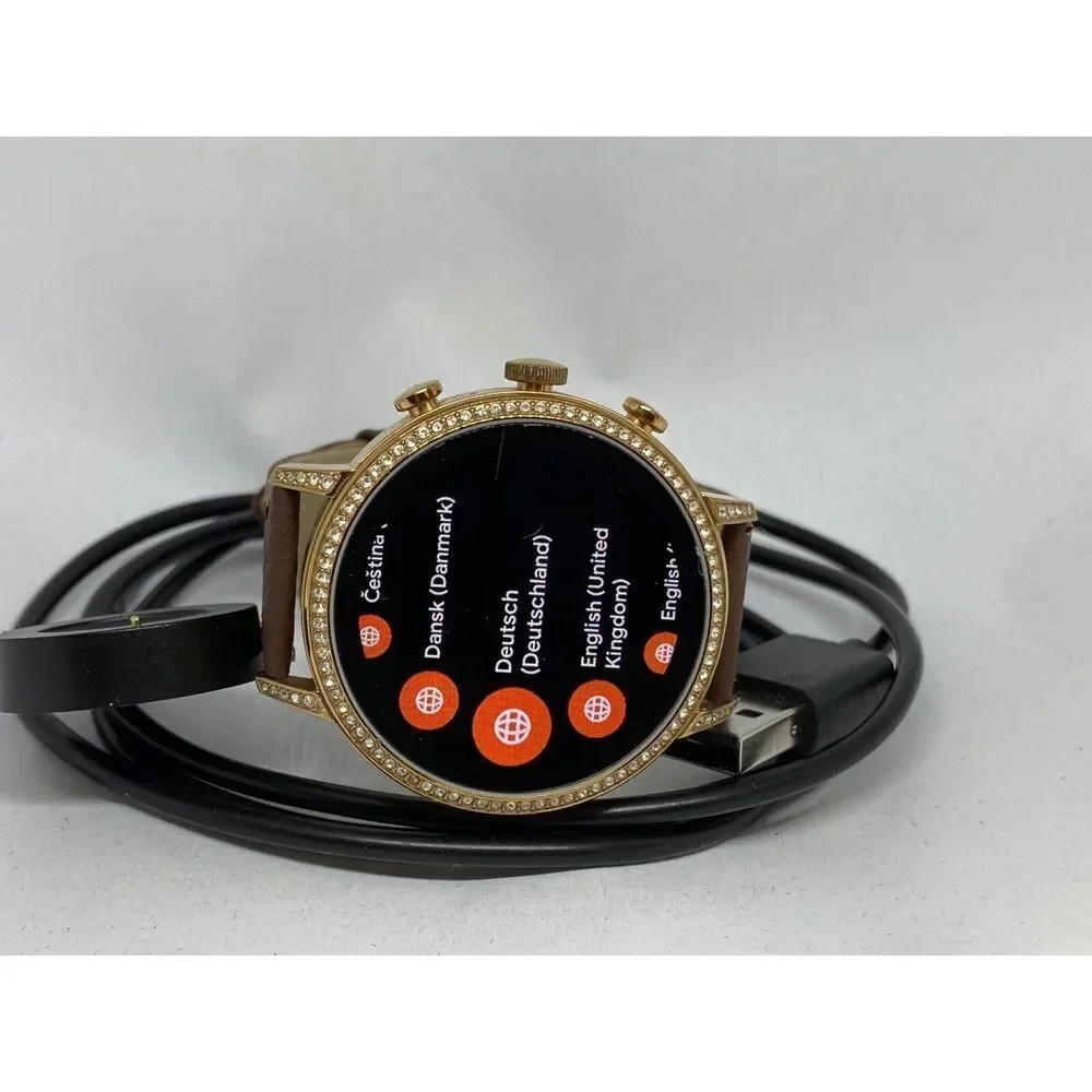 Fossil Gen 4 Authentic Digital Dial Smart Watch Custom Band FTW6015 LT305